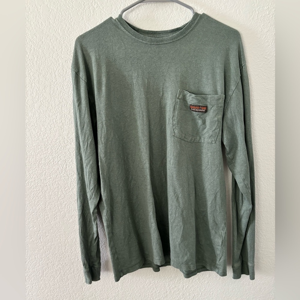 Men's Long-Sleeved Work Pocket T-Shirt